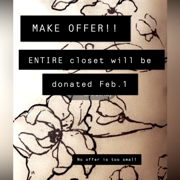 CLOSET CLEAN OUT! - Picture 1 of 1